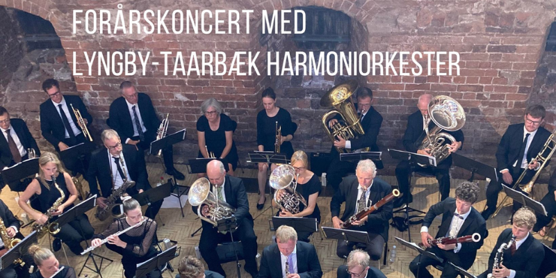 Forårskoncert med Lyngby-Taarbæk Harmoniorkester