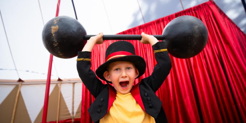 Cirkus Frøsnapper på Frilandsmuseet