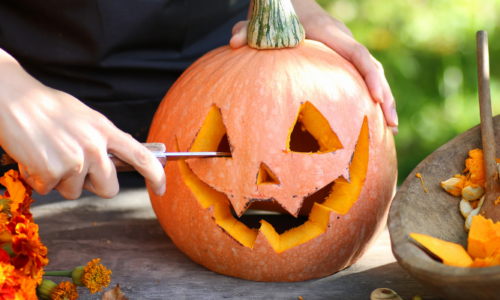 Halloween på Høkeren