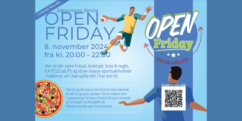 Open Friday for byens unge